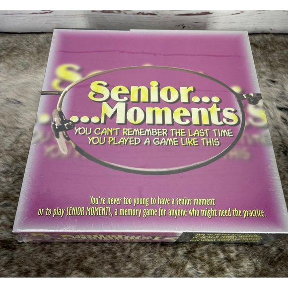 NEW Collectable‎ Vintage Senior Moments TDC Board Game - Picture 2 of 5
